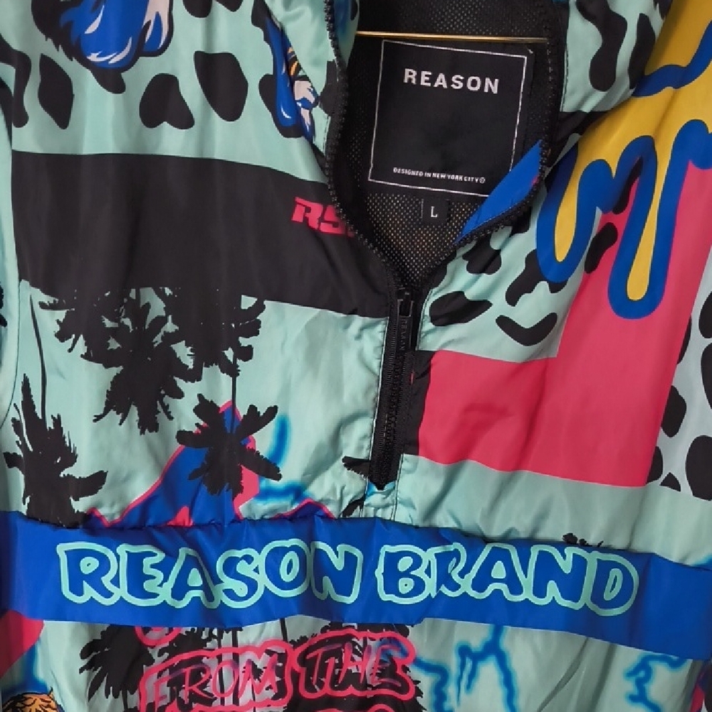 Reason Multicolor Graphic Jacket - Picture 2 of 3